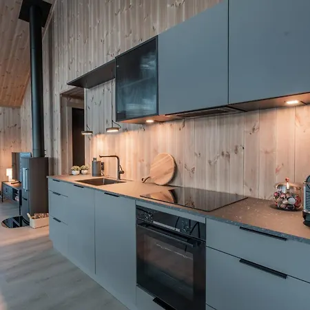 Dom wakacyjny Tiur, Stylish New With Hot Tub Nesbyen
