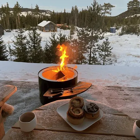 Tiur, Stylish New With Hot Tub * Nesbyen
