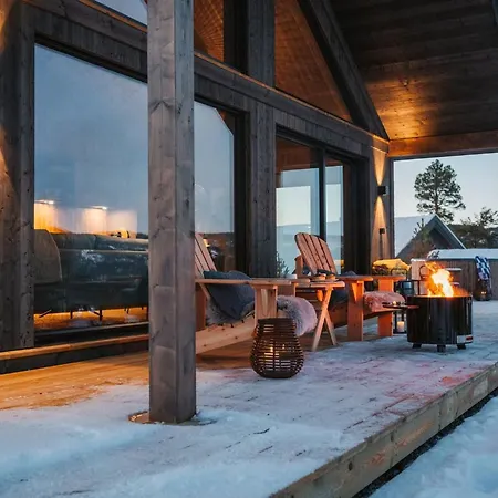 Tiur, Stylish New With Hot Tub * Nesbyen