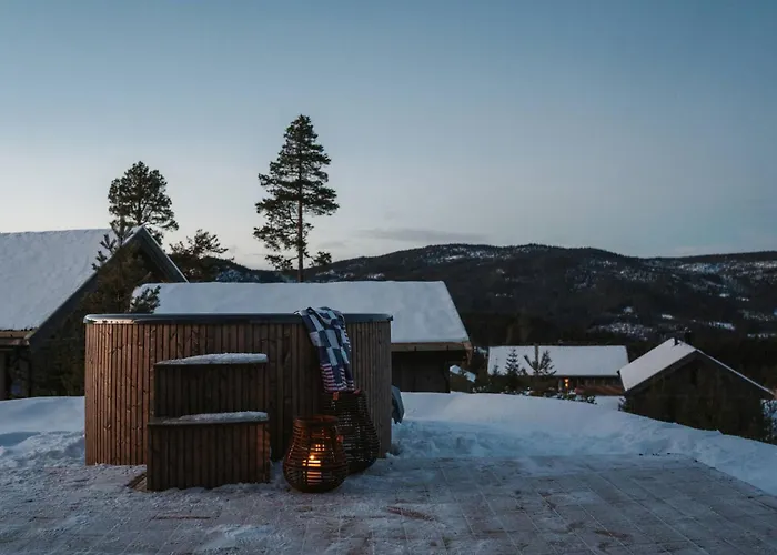 Tiur, Stylish New With Hot Tub * Nesbyen